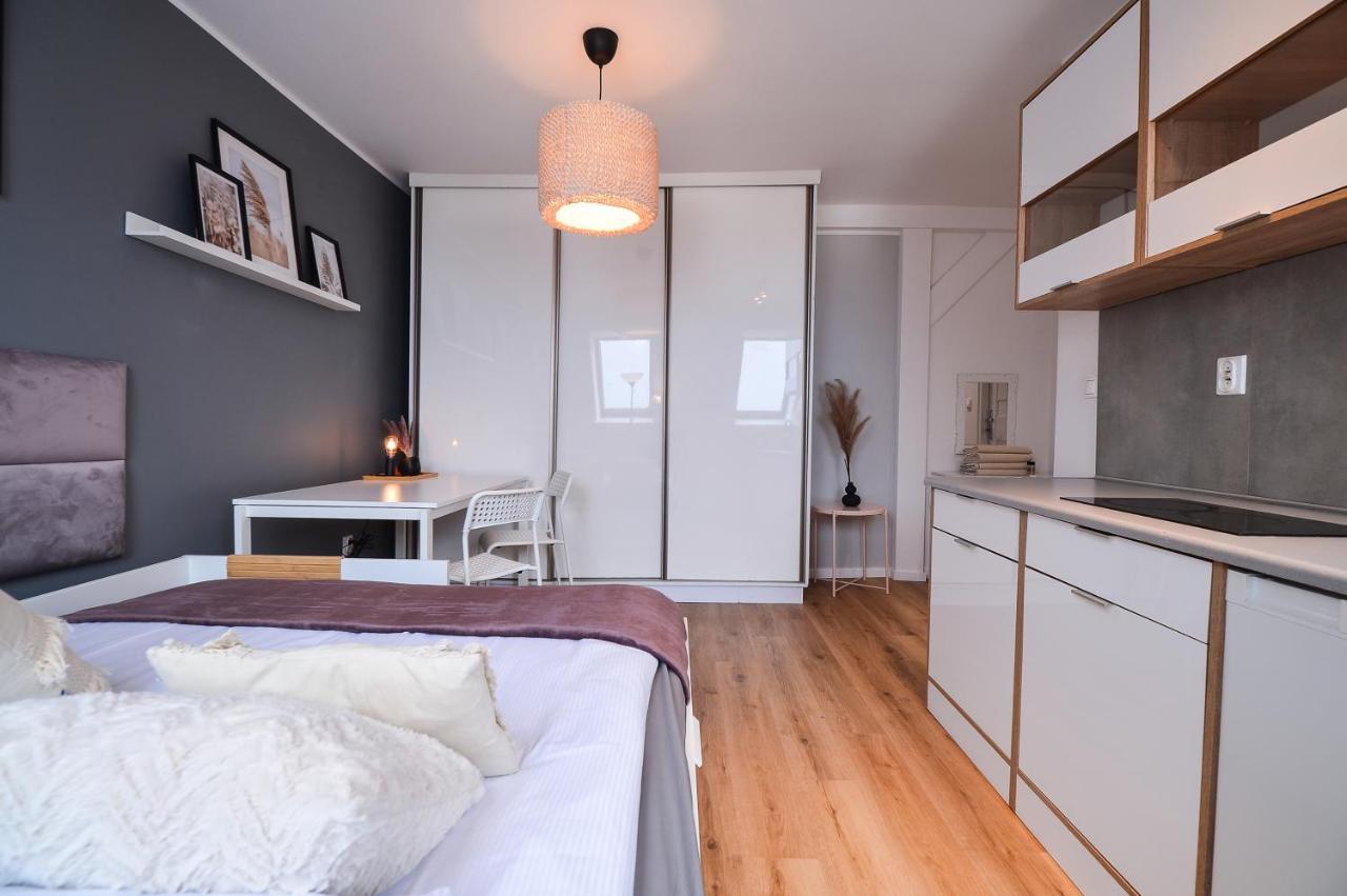 Citystay Brzezno Studio 3 Min Do Plazy Gdansk Exterior foto